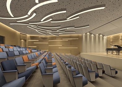 Xian Conservatory of Music Campus Multi-purpose Theater Small Rehearsal Hall